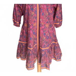 NEW ISLAPAYAL women's malta mini dress in partridge wine